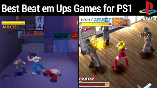 Top 15 Best Beat em Ups Games for PS1