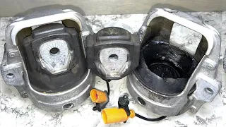 Audi S5 engine mounts replacement fully guided