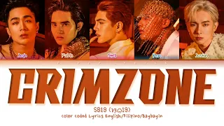 SB19 "CRIMZONE" Color Coded Lyrics English/Filipino/Baybayin