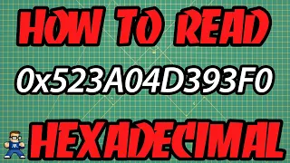 How To Read Hexadecimal Numbers