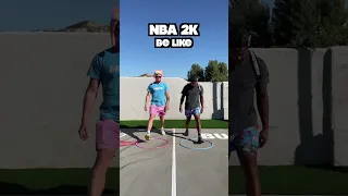 NBA 2K be like