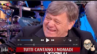 Beppe Carletti (Nomadi) a "BellaMà" - Rai2   27.02.2023