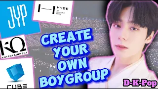 (K-Pop Game) Create your own boygroup!