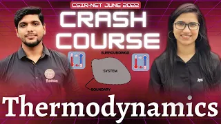 Thermodynamics chemistry|CSIR NET June 2022 crash course|CSIR NET September 2022 exam|Crash Course