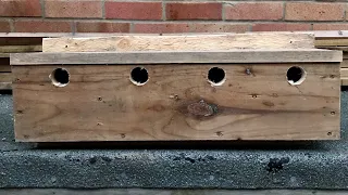 How To Make A Sparrow Nesting Box, How To Make A Sparrow Terrace, Creative Garden Projects