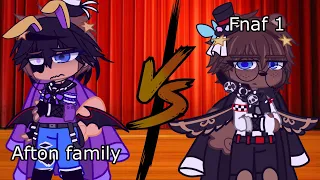 Fnaf 1 VS Afton family [] Singing battle [] MY AU+Ships