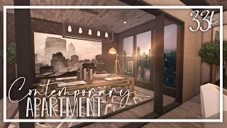 Contemporary Apartment 33k [No Gamepass] [Bloxburg Speedbuild]