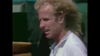 U.S Open 1981 SF - Vitas Gerulaitis v John McEnroe (part 1)