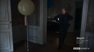 Villanelle and Konstantin - Happy Birthdayyyyyyyyy, Dance with me! || Killing eve best moments