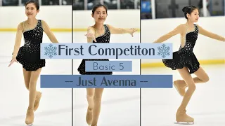 FIRST SKATING COMPETITION | VLOG #4 | BASIC 5 | 1st PLACE | JustAvenna