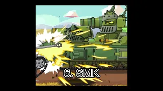 Top 7 strongest Soviet tanks still alive in homanimations