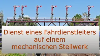 Nostalgie im Stellwerk: Zugfahrt durch den Bahnhof Huglfing - Aufnahmen aus dem Jahre 2001