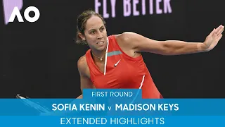 Sofia Kenin v Madison Keys Extended Highlights (1R) | Australian Open 2022