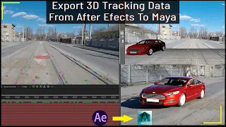 Export After Effects To Maya | Matchmove with After Effects & Maya | After Effects To Maya