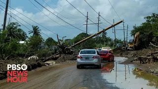 Many Puerto Rico residents still without power more than a week after Hurricane Fiona