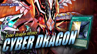 CYBER DRAGON ! CYBER DRAGON INFINITY ! CYBER DRAGON DECK WITH DUALITY! [Yu-Gi-Oh! Master Duel]