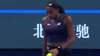 Coco Gauff is Baaaacccckk New Hairstyle and looks amazing Vs Ekaterina Alexandrova WTA Live Tennis