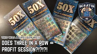 THREE IN A ROW BABY!!!! | 50X Arizona Lottery