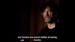 Neil Gaiman on Why Books Will Never Be Replaced (Because Books Are Sharks, Of Course)