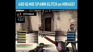 CS:GO Mid spawn glitch on Mirage!