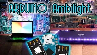 Arduino ambilight background screen