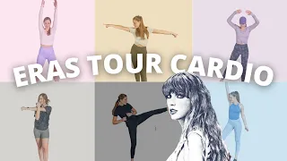 20 MIN ERAS TOUR TAYLOR SWIFT WORKOUT | No Repeat HIIT Cardio |  warm-up + cool down included