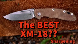 Is This The BEST XM-18?? | Hinderer XM-18 Sharpening and First Impressions