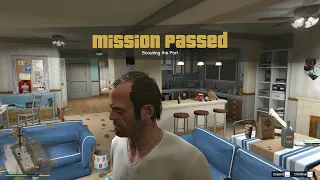 Grand Theft Auto V, Trevor, Scouting the port mission part 1,