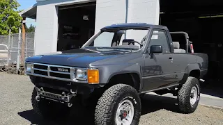 1st gen Toyota 4runner post paint restoration walk around (Update Video) Current status.