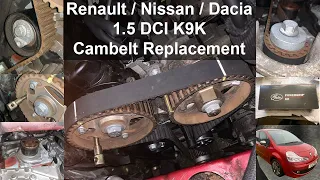 Renault/Nissan/Dacia K9K 1.5 DCi Cambelt Replacement
