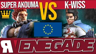 [TEKKEN 7] 👑 Super Akouma (Akuma) vs K-Wiss (Hwoarang) FT7 - EU RENEGADE #9