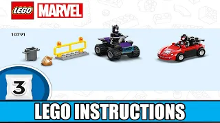 LEGO Instructions | Marvel Super Heroes | 10791 | Team Spidey's Mobile Headquarters (Book 3)