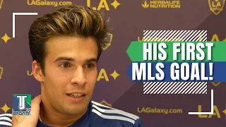 Riqui Puig SPEAKS after his FIRST MLS goal with the LA Galaxy