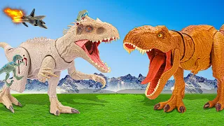 BLIZZARD on Dinosaur Island | T-Rex vs. Indominus SHOWDOWN | Jurassic Park 🦖| DINOSAUR Movie