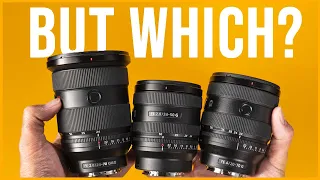 Best Sony Standard Zoom lens? FE 24-50 f2.8 G vs FE 20-70 f4 G vs FE 24-70 f2.8 GMII