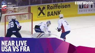 Kane tapped a loose puck in | Near Live | 2019 IIHF Ice Hockey World Championship