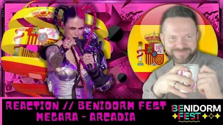🇪🇸 REACTION 🇪🇸 | MEGARA 'ARCADIA' | BENIDORM FEST 2023 LIVE PERFORMANCE | BENIDORM FEST REACTION