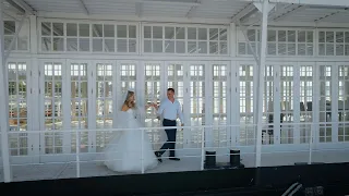Красивый свадебный клип американо украинская свадьба в Николаеве USA Wedding in Ukraine видеограф