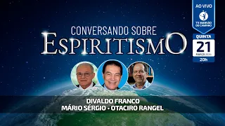 Divaldo Franco, Mário Sérgio e Otaciro Rangel  • Conversando Sobre Espiritismo