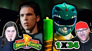 Power Rangers Episode 34 Reaction | "The Green Candle, Part 1" | Mighty Morphin'