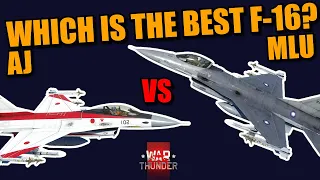 War Thunder - WHICH F-16's the BEST for the META! The late 90's F-16A Block 20 or the WEIRD F-16AJ!