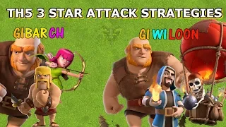 BEST TH5 3 STAR ATTACK STRATEGIES (2021 UPDATED VIDEO IN DESCRIPTION)