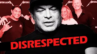 ROBERT TRUJILLO IS DISRESPECTED DURING A REHEARSAL (RARE) - #METALLICA