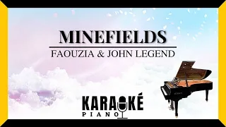 Minefields - FAOUZIA & JOHN LEGEND (Karaoké Piano)