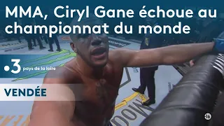 MMA, interview de Ciryl Gane après son combat au championnat du monde en Californie