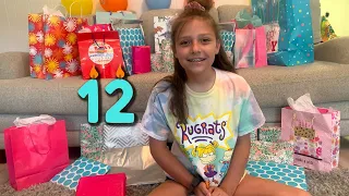 OPENING BDAY PRESENTS! Keegs 12th BDAY