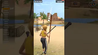 Throwing a spear at the head #shortsvideo #games #gaming #gameplay #pubgmobile