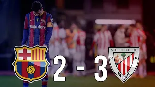 FC Barcelona 2 Athletic Bilbao 3 Spanish Super Cup Final Review  A defensive disasterclass!