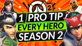 1 BEST TIP for EVERY HERO - Overwatch 2 Guide