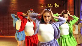 Digital Emotion - Get Up - New Italo Disco Rmx - 2K Video Mix♫ Shuffle Twerk Dance[ DJ Martyn Remix]